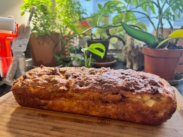 Cake au chèvre et à la tomate confite