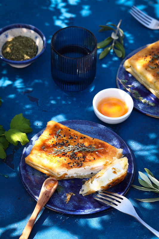 Feta saganaki